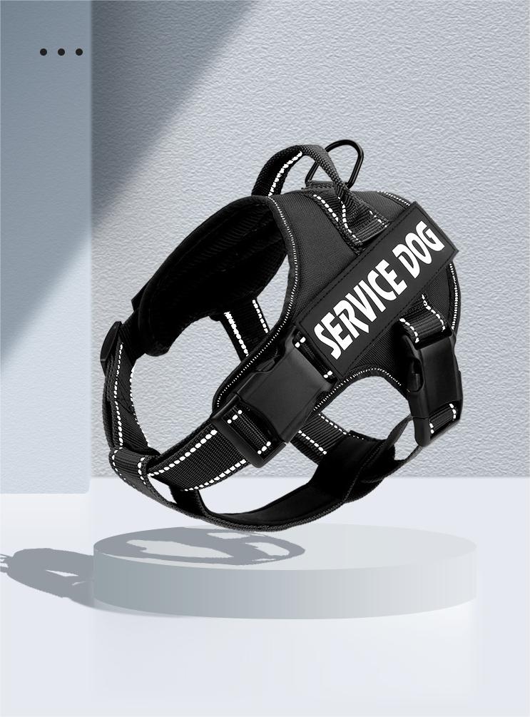 Dog chest strap leash Pet vest explosion-proof impact leash