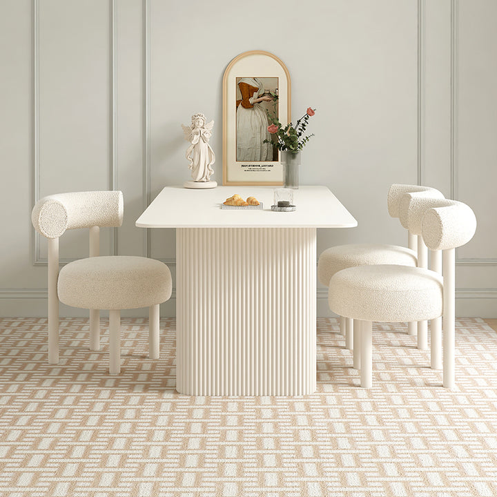 Minimalist Sintered Stone Dining Table