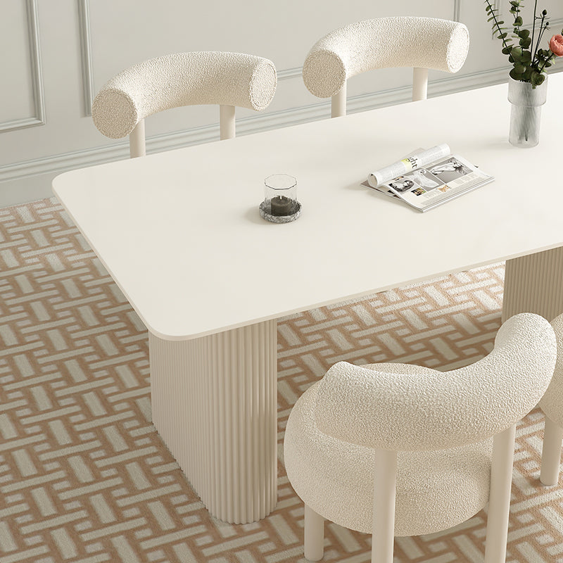 Minimalist Sintered Stone Dining Table