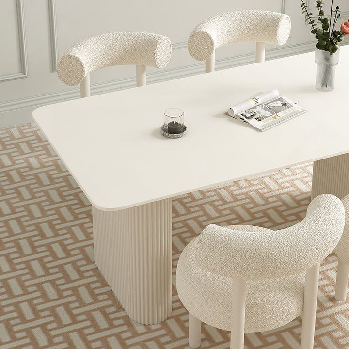 Minimalist Sintered Stone Dining Table