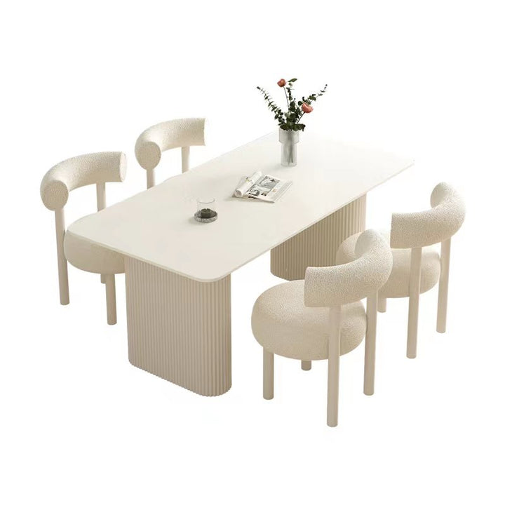 Minimalist Sintered Stone Dining Table