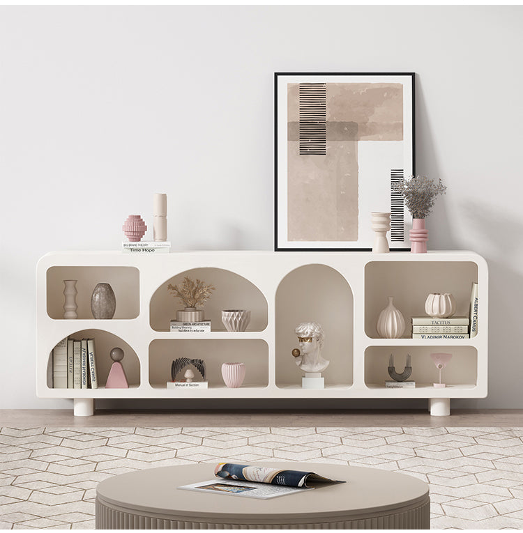 Nordic Style TV Cabinet Modern Design Living room Storage Side Cabinet Floor cabinet ins Cave Cabinet