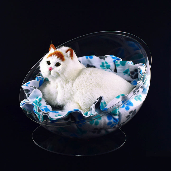 Pet bed Cat nest Puppy bed Cat nest Clear cat house cat nest