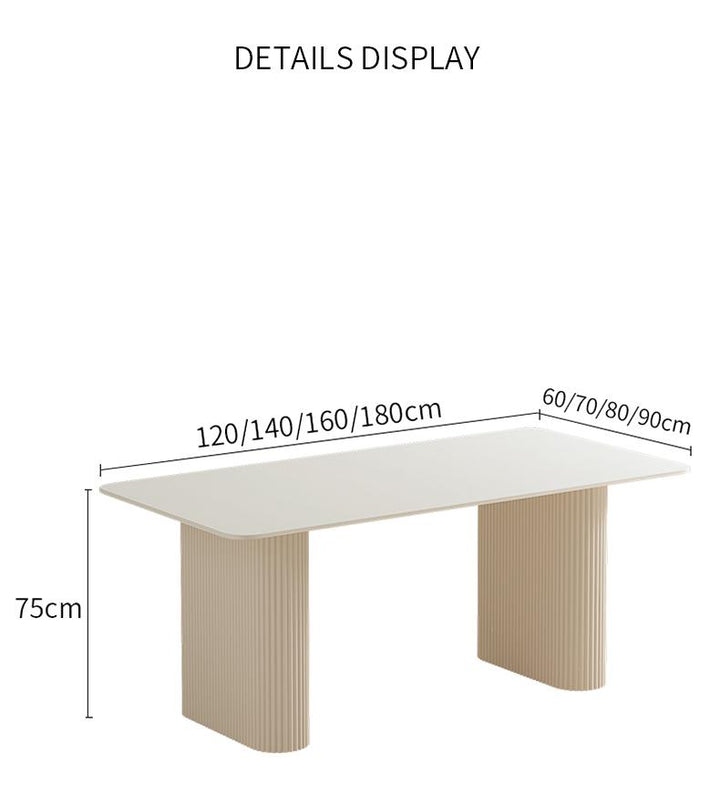Minimalist Sintered Stone Dining Table