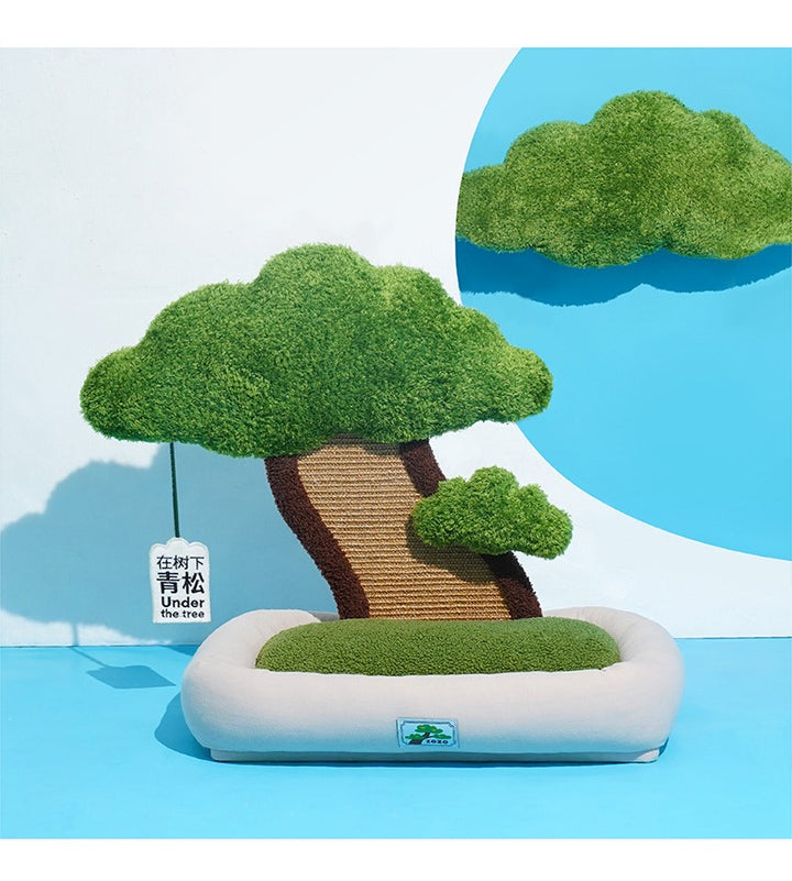 Cat Bed cat Pole Scratcher Board Pet bed