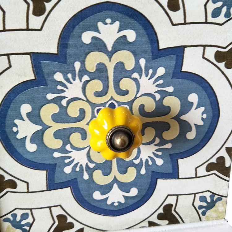 Retro TV cabinet Solid Wood