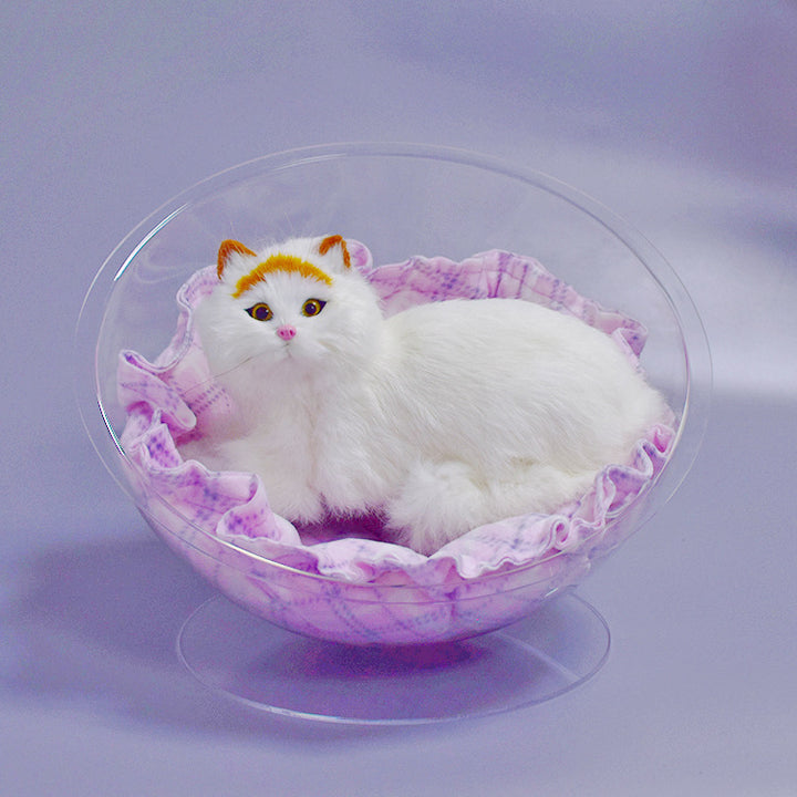 Pet bed Cat nest Puppy bed Cat nest Clear cat house cat nest