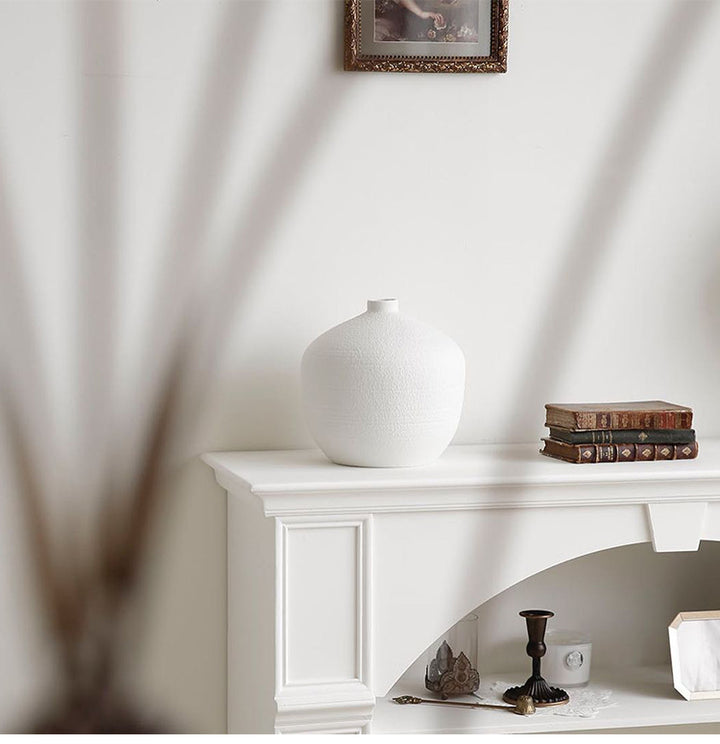 White French Fireplace Decorative Cabinet Wooden Living room TV Cabinet Porch Side Cabinet Storage Cabinet