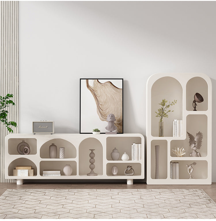 Nordic Style TV Cabinet Modern Design Living room Storage Side Cabinet Floor cabinet ins Cave Cabinet