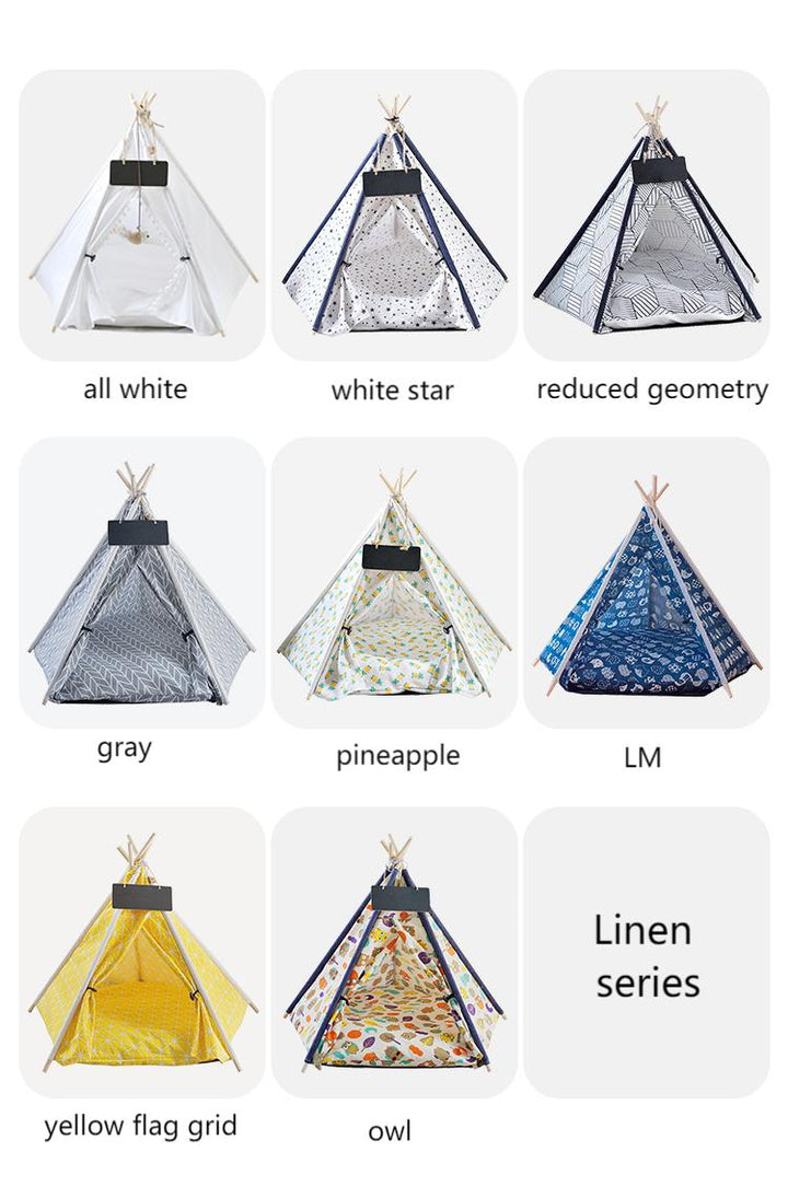 Pet bed cat/dog kennel outdoor mat small pet tent