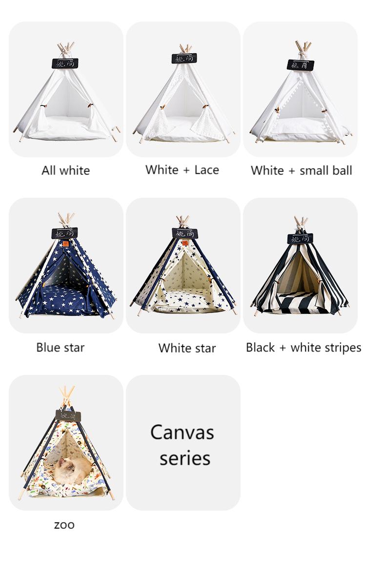 Pet bed cat/dog kennel outdoor mat small pet tent