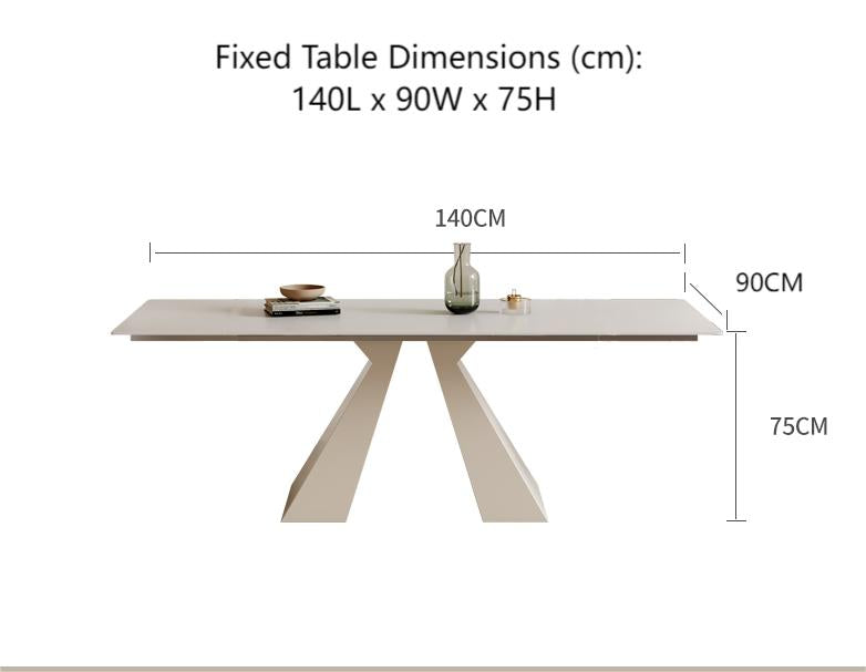 Modern Sintered Stone Dining Table