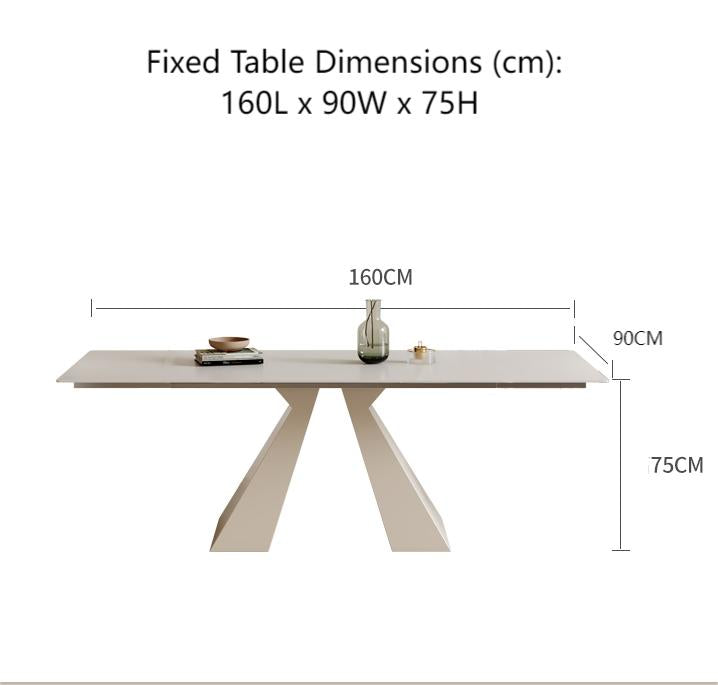 Modern Sintered Stone Dining Table