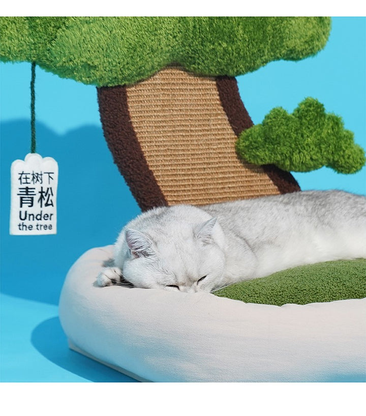 Cat Bed cat Pole Scratcher Board Pet bed