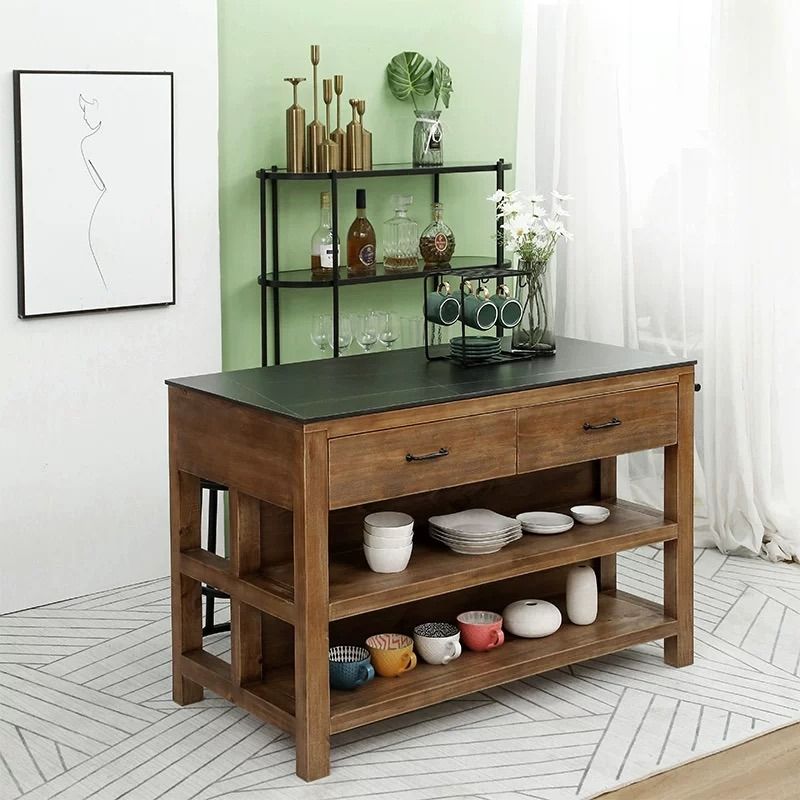 100-180cm Wide Kitchen Island Table