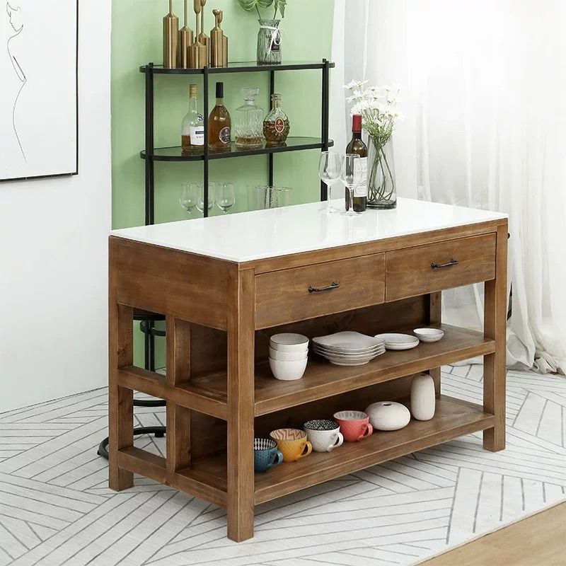 100-180cm Wide Kitchen Island Table