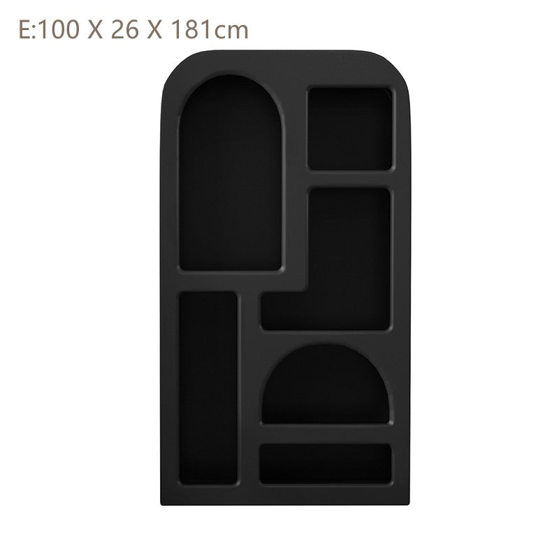 Nordic Cave Cabinet Display Cabinet Decorative Side Cabinet Arched Storage Bookcase