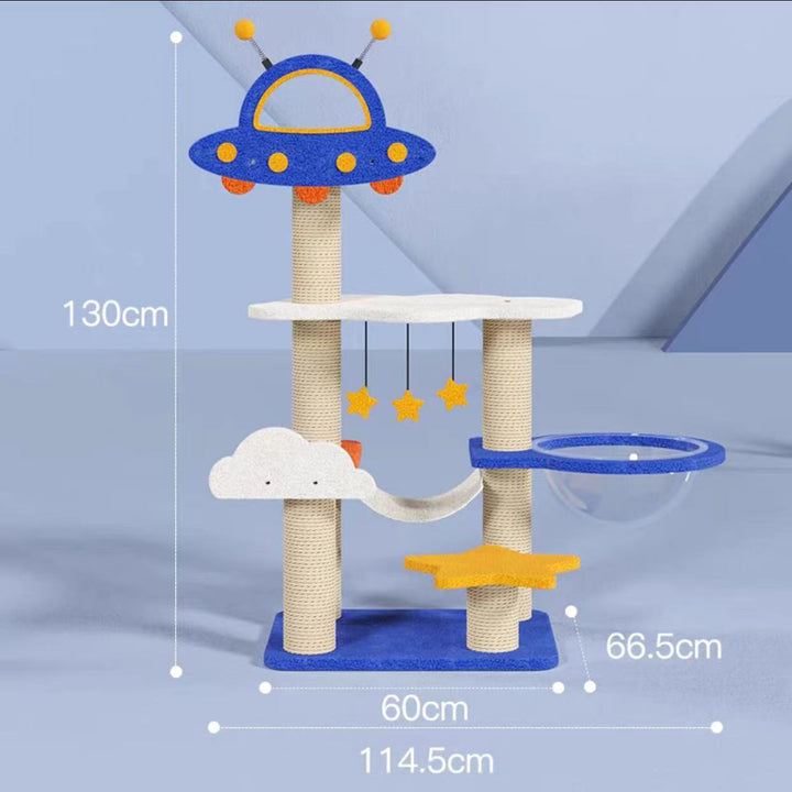 Cat Scratching Shelf vertical Cat condo cat cage scratcher pole cat tree tower
