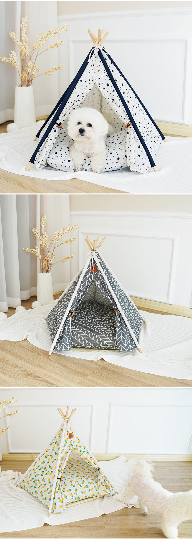 Pet bed cat/dog kennel outdoor mat small pet tent