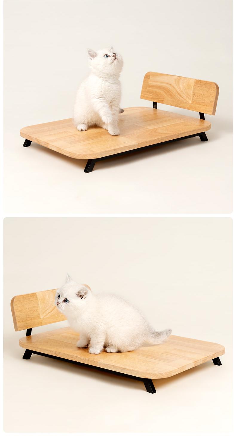 Solid wood pet bed cat/dog bed
