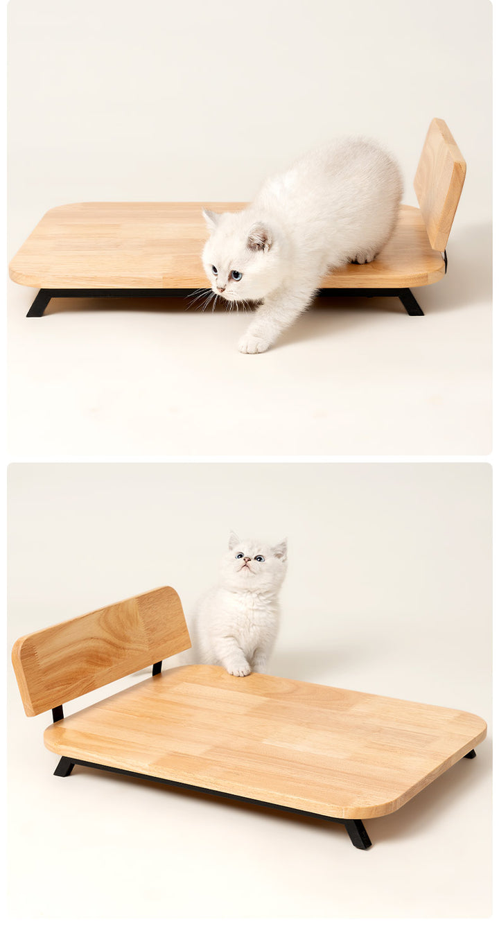 Solid wood pet bed cat/dog bed