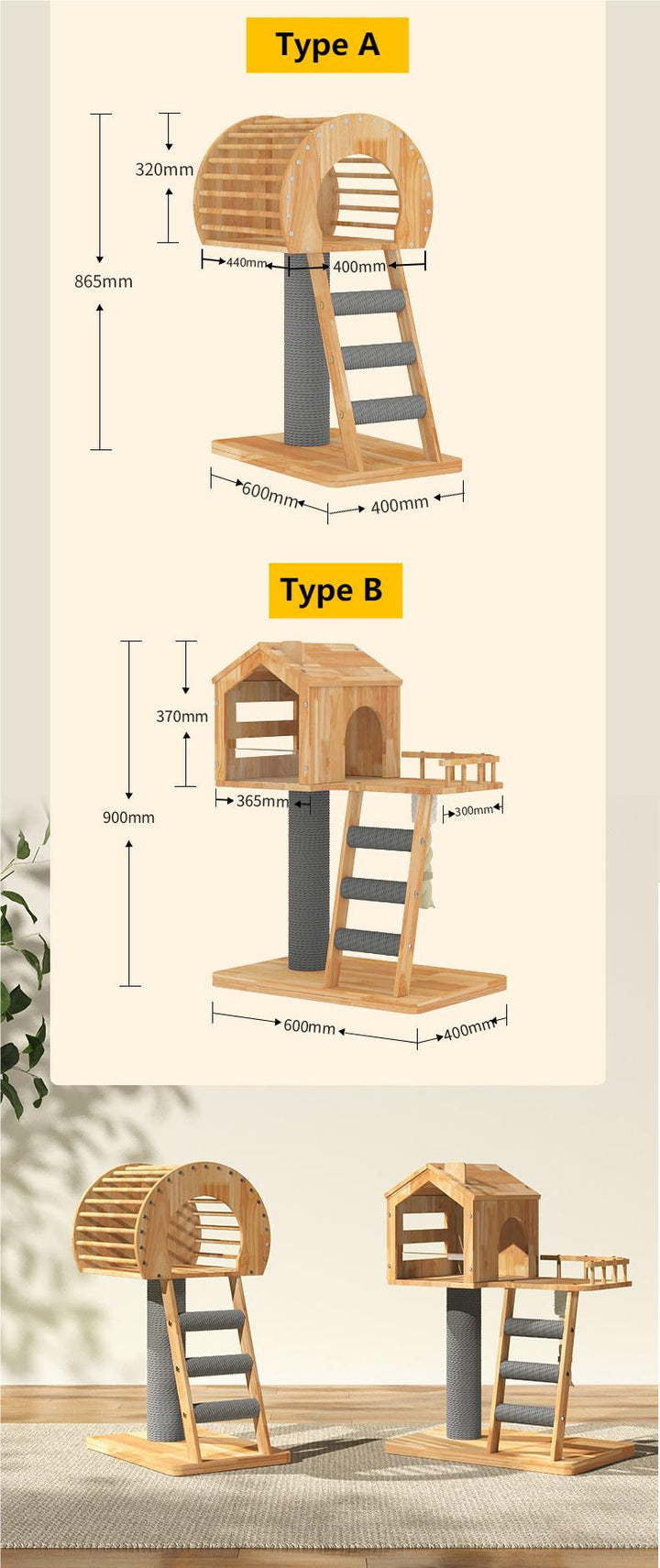 Cat condo cat cage scratcher pole cat tree tower