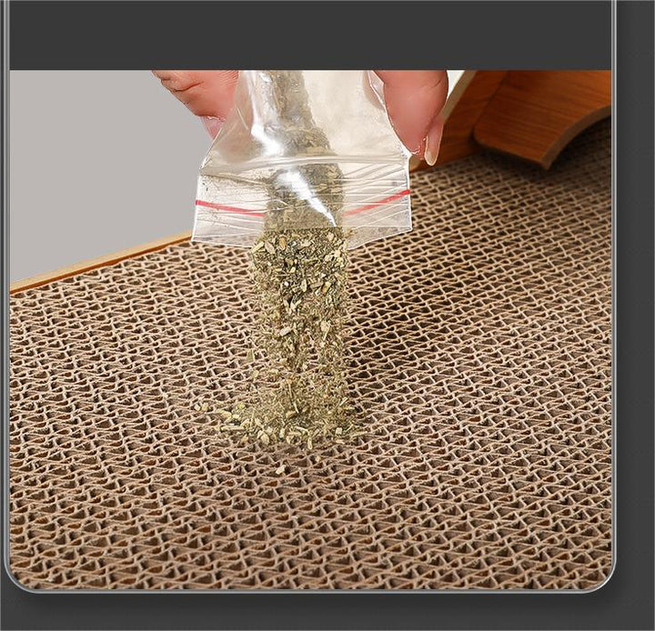 L-shaped cat scratching board vertical corrugated paper cat scratching board cat toy