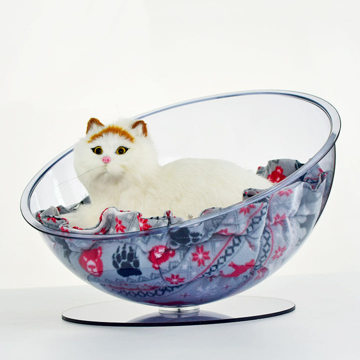 Pet bed Cat nest Puppy bed Cat nest Clear cat house cat nest