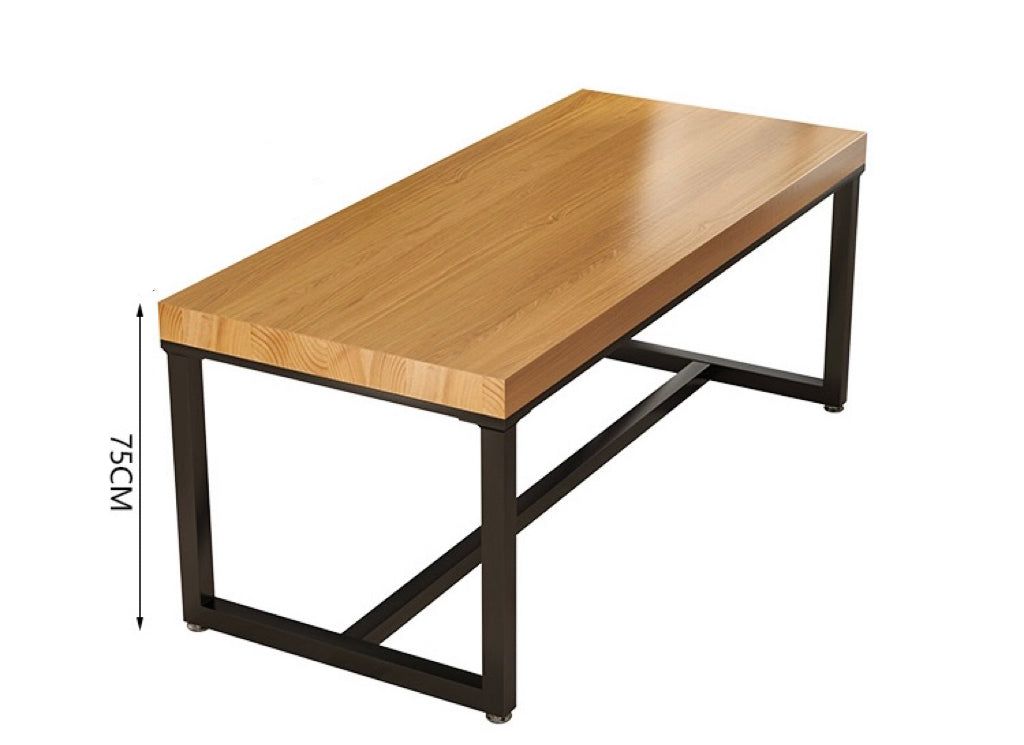 STELLA Rustic Pine Wood Dining plus Conference Table