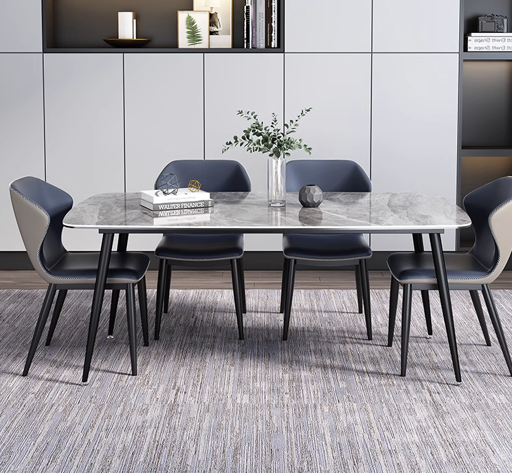 Modern Sintered Dining Table Set