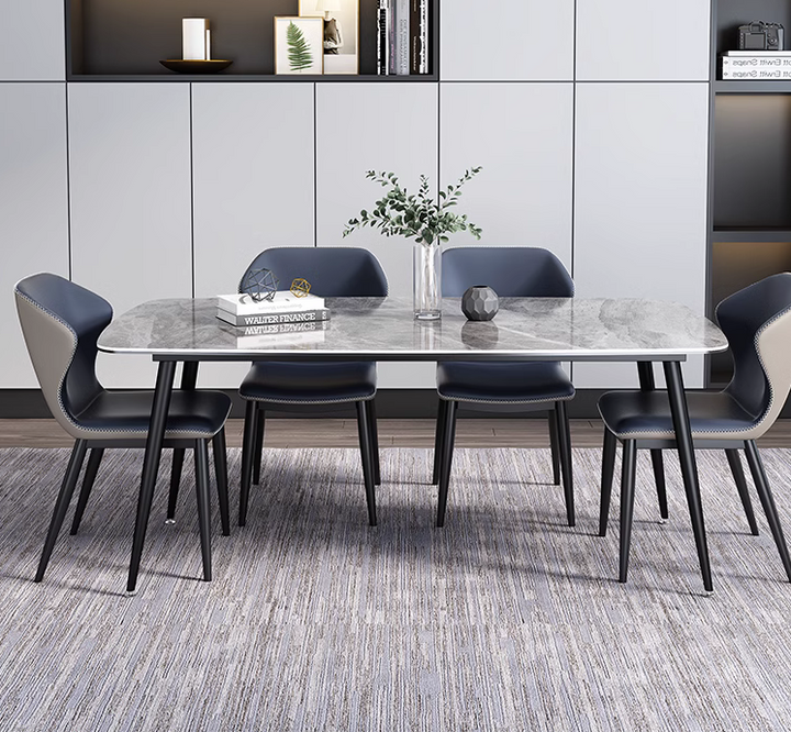 Modern Sintered Dining Table Set