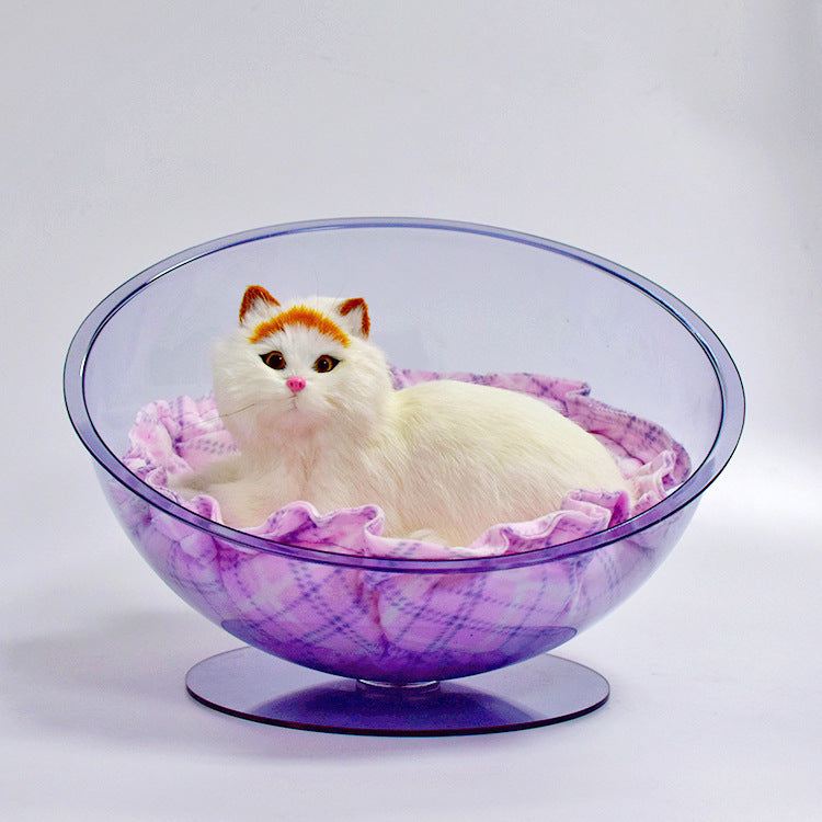 Pet bed Cat nest Puppy bed Cat nest Clear cat house cat nest