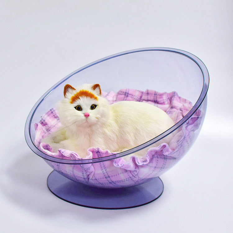 Pet bed Cat nest Puppy bed Cat nest Clear cat house cat nest