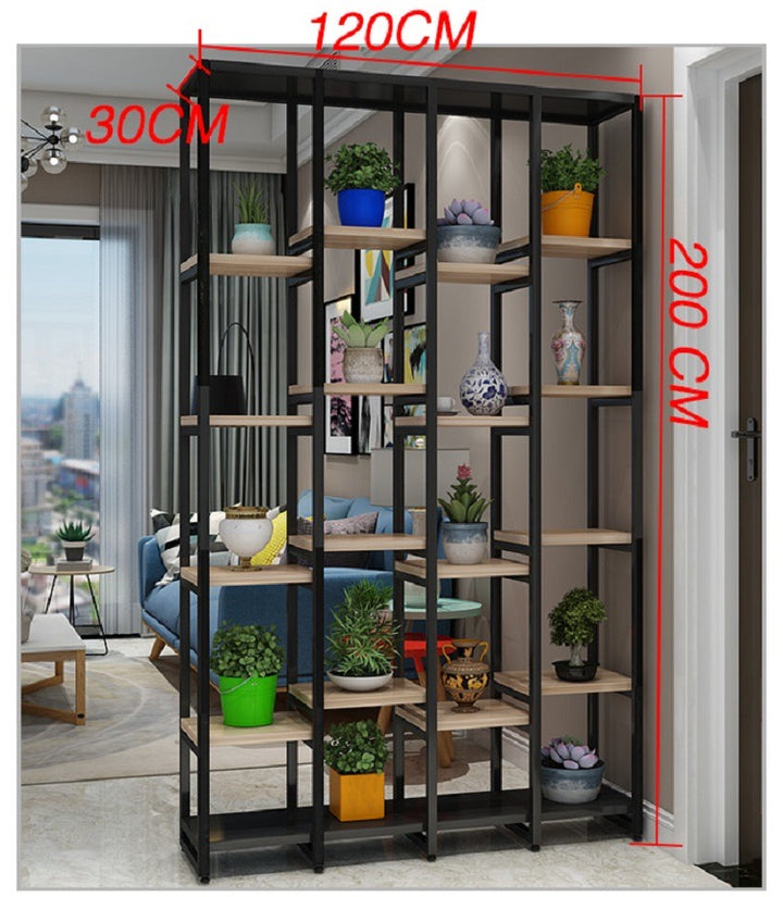 CALLIE Tall Modern Industrial Display Shelf