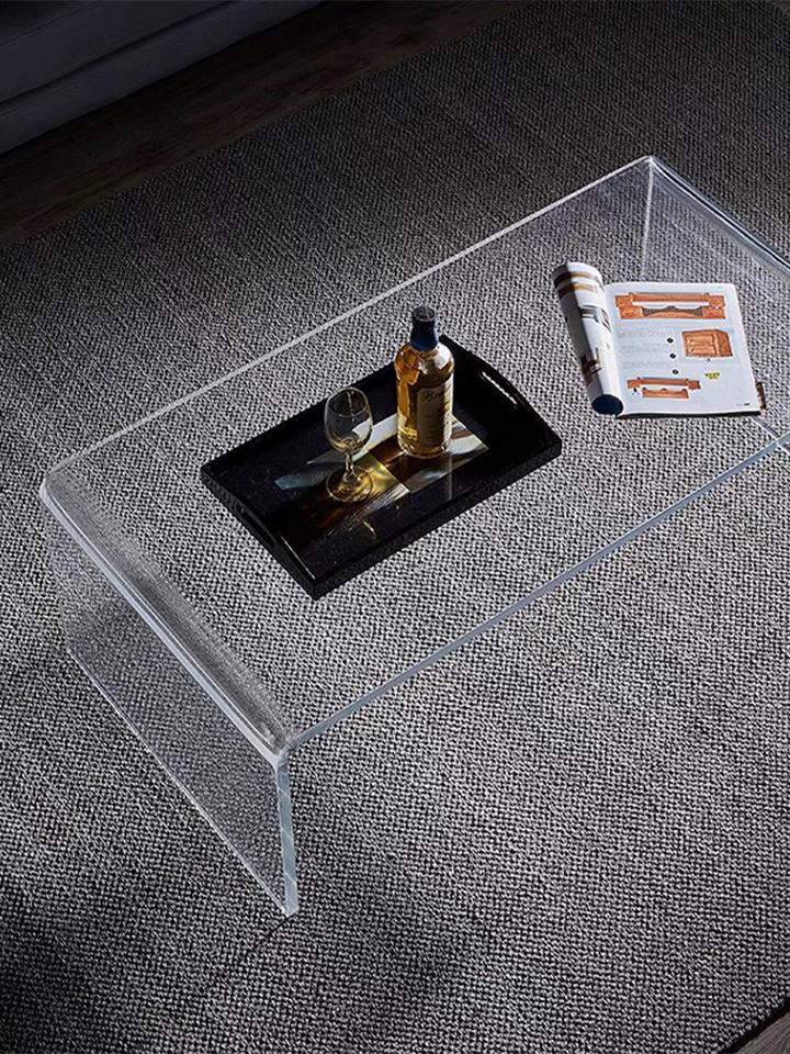 Acrylic Coffee Table Center Piece