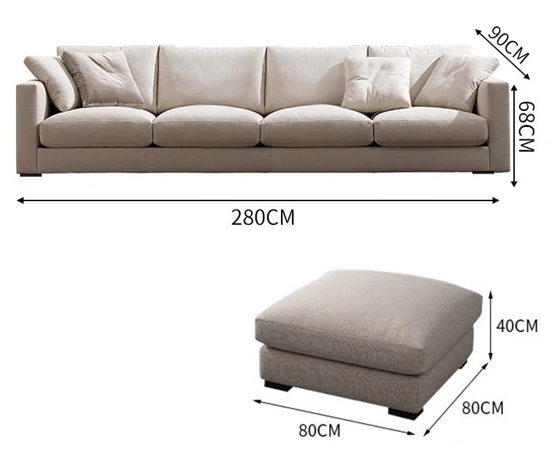 Lonsdale Chaise Sectional Sofa Set