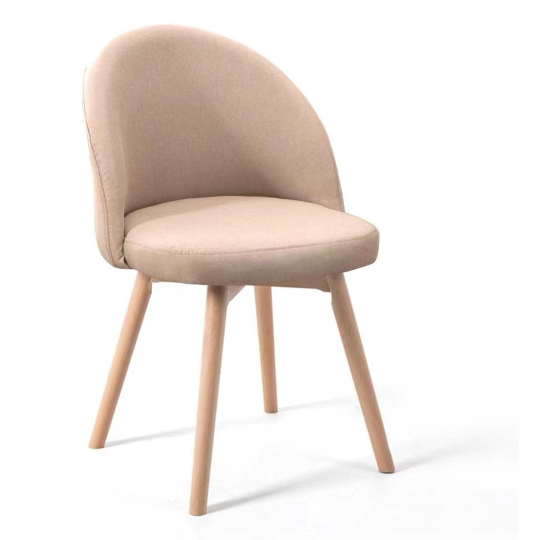 ZOE Zen Japanese Korea Fabric Dining Office Chair