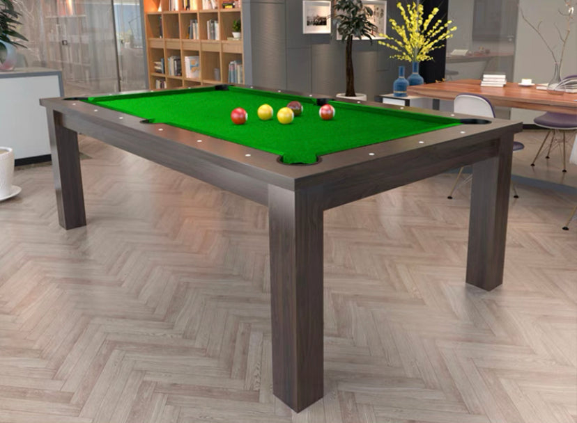 Multifunction Solid Wood 7Ft Pool Table Dining Table