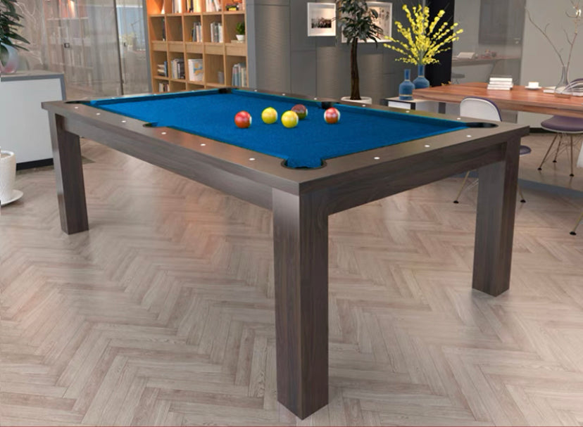 Multifunction Solid Wood 7Ft Pool Table Dining Table