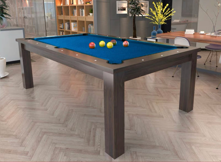 Multifunction Solid Wood 7Ft Pool Table Dining Table
