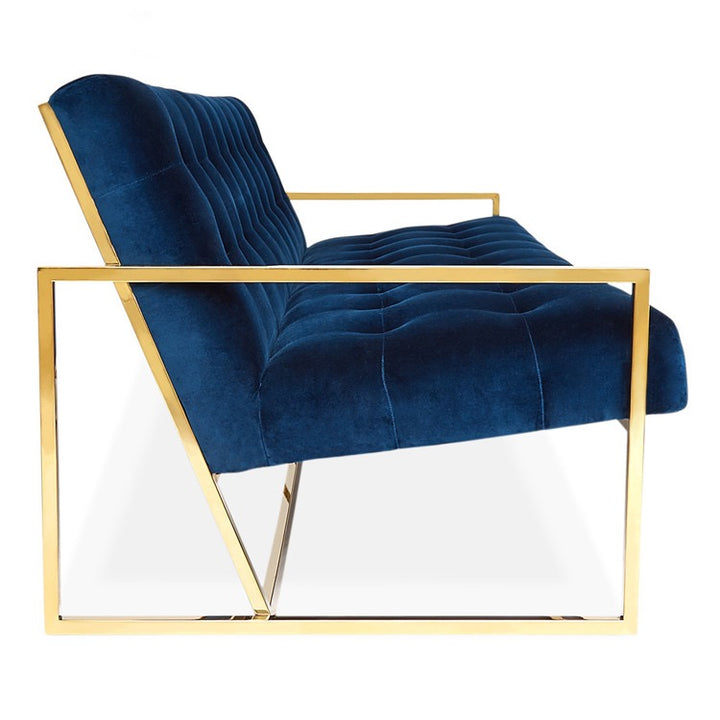 Luxury Gold Accent Armchair