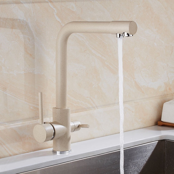 Minimalist Matte Black/Nude Tap Faucet