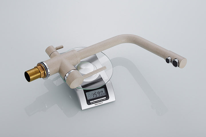 Minimalist Matte Black/Nude Tap Faucet