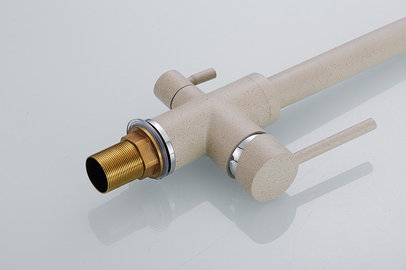 Minimalist Matte Black/Nude Tap Faucet