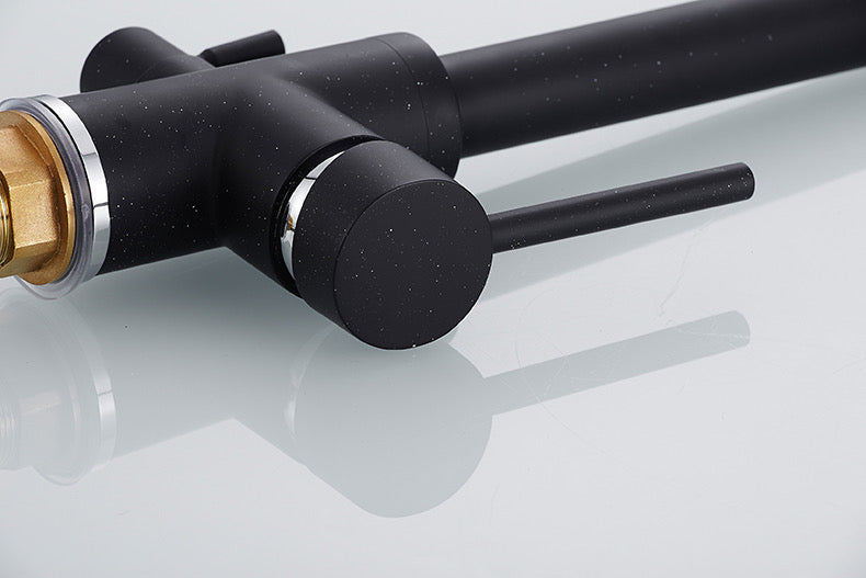 Minimalist Matte Black/Nude Tap Faucet