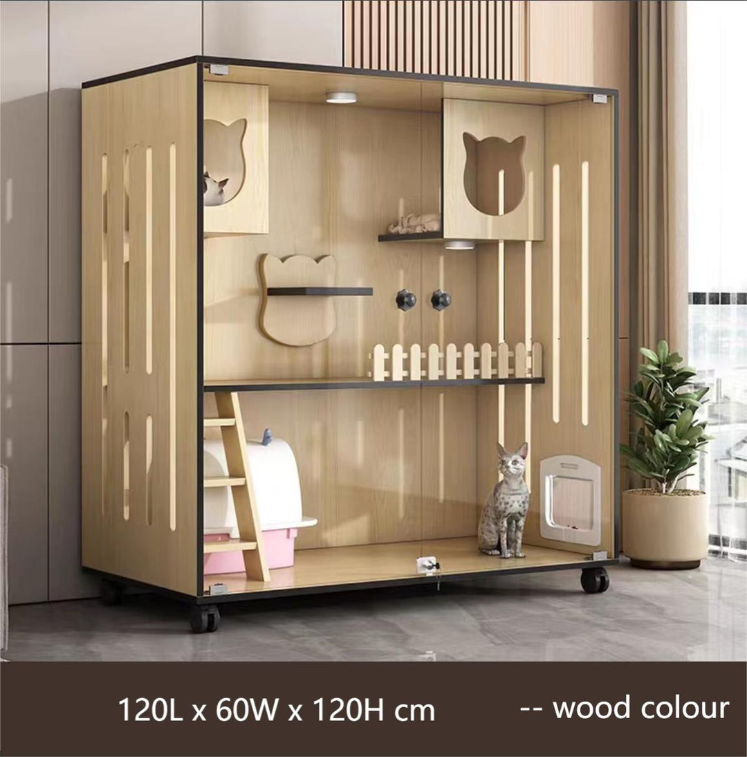 Cat condo Cat villa cat house