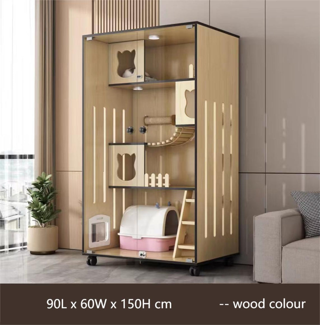 Cat condo Cat villa cat house