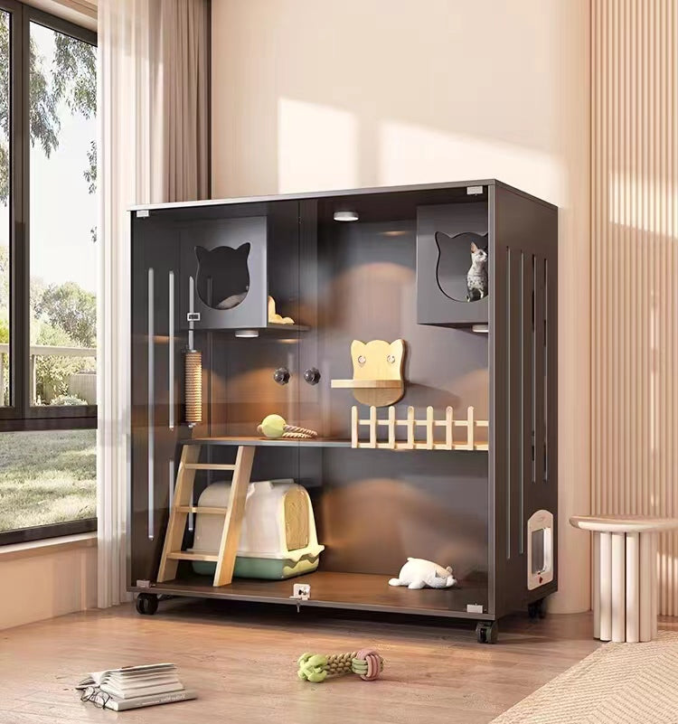 Cat condo Cat villa cat house
