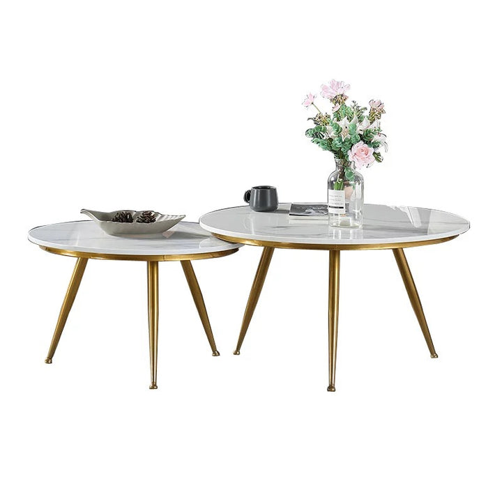 Marble Round Coffee Table