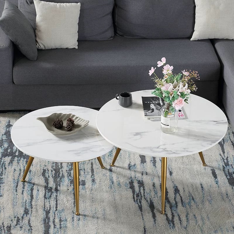 Marble Round Coffee Table